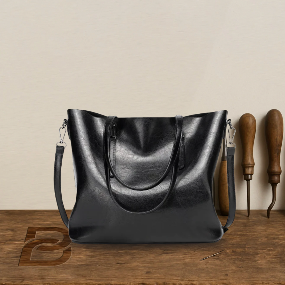 Nicole - Vintage Elegance Leather Crossbody Bag - Limited Heritage Edition