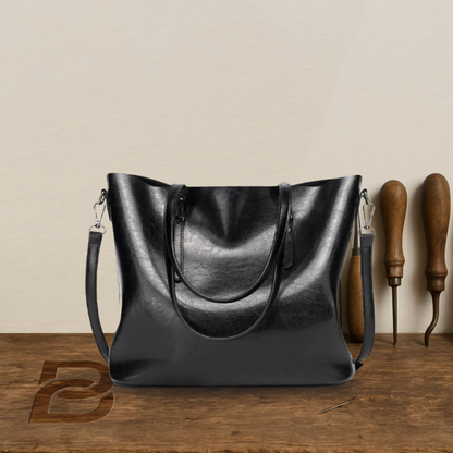 Nicole - Vintage Elegance Leather Crossbody Bag - Limited Heritage Edition