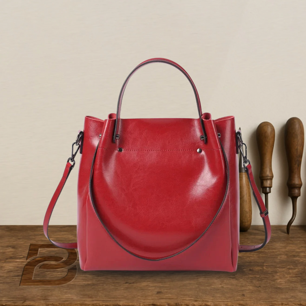 Victoire - Retro Leather Convertible Bag - Heritage Limited Edition