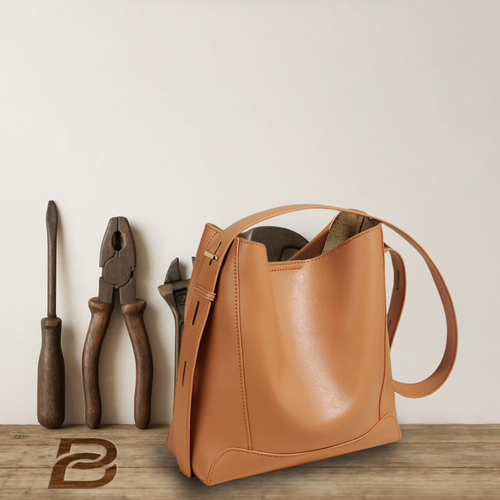 Clémentine - Supple Leather Shoulder Bag - Heritage Limited Edition