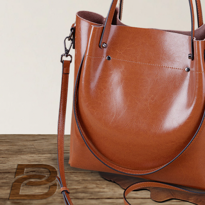 Victoire - Retro Leather Convertible Bag - Heritage Limited Edition