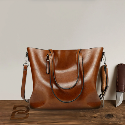 Nicole - Vintage Elegance Leather Crossbody Bag - Limited Heritage Edition
