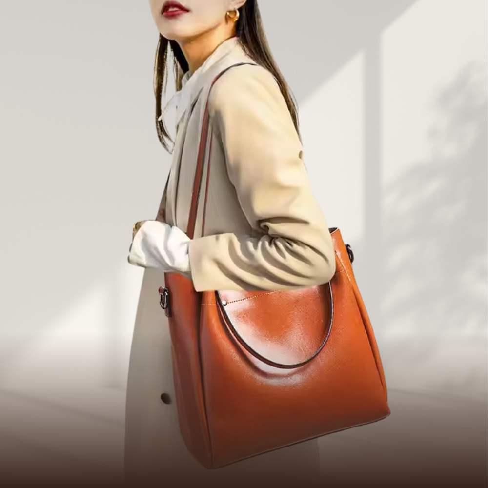 Victoire - Retro Leather Convertible Bag - Heritage Limited Edition