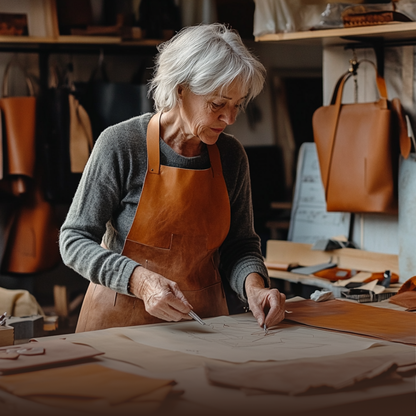 Camille - Minimalist Leather Shoulder Bag - Heritage Limited Edition