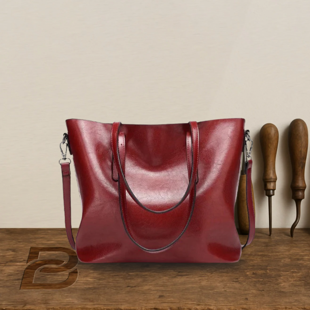 Nicole - Vintage Elegance Leather Crossbody Bag - Limited Heritage Edition